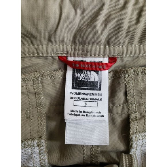 The North Face Convertible Pants Women's Size 8 Tan - Picture 7 of 9